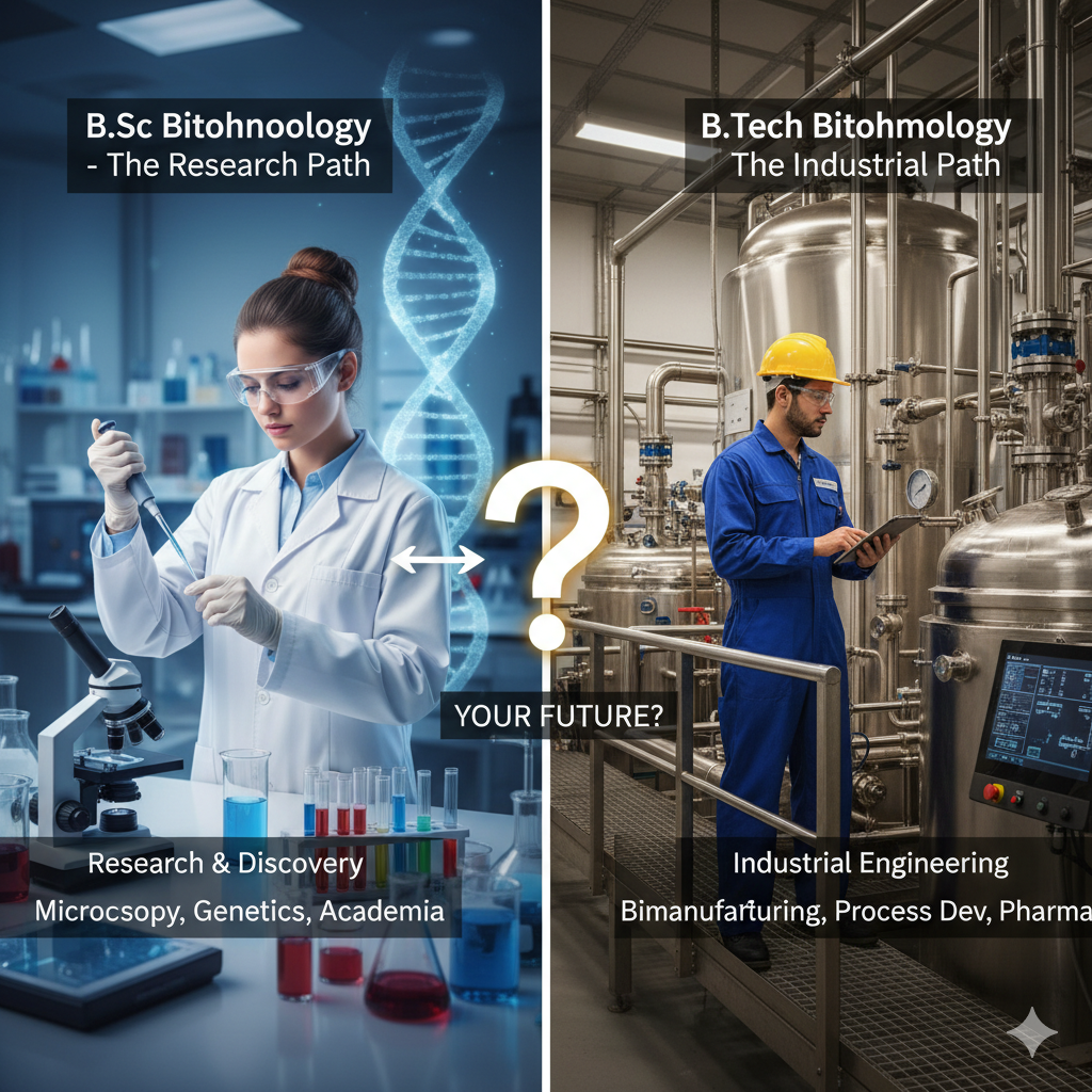 bsc or btech biotechnology