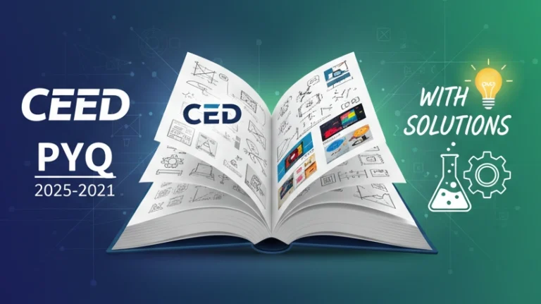 CEED Previous Year Question Papers with Solutions PDF