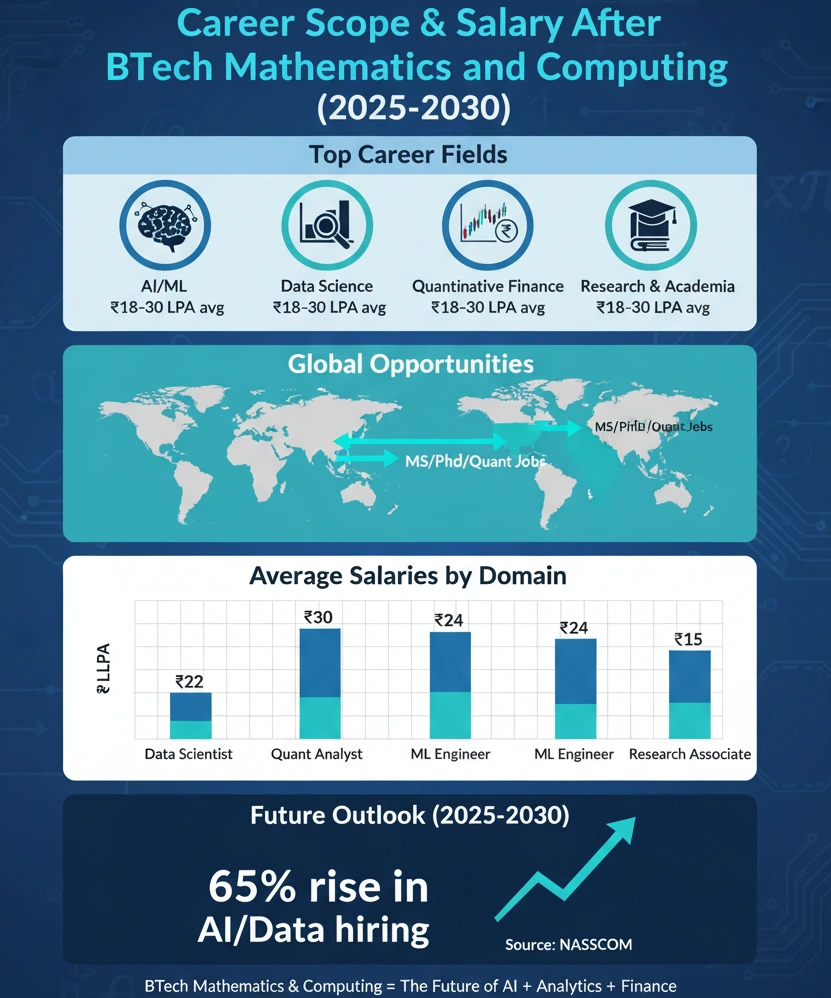 BTech Mathematics and Computing Scope