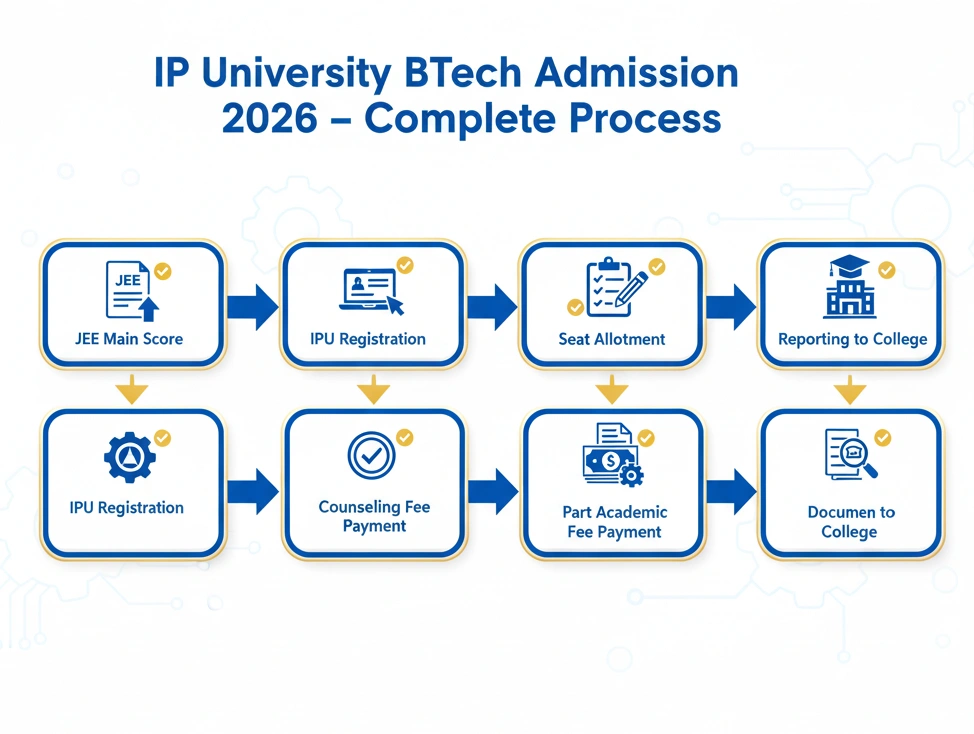 IP University BTech Admission 2026