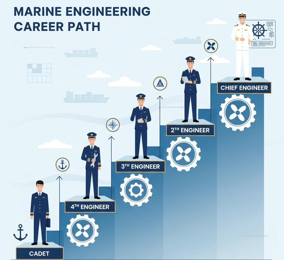 BTech Marine Engineering Jobs & Salary in the Merchant Navy