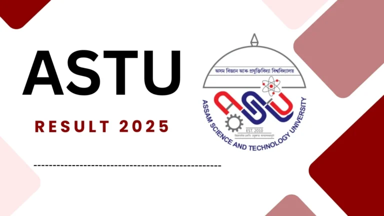 ASTU Result 2025-2026