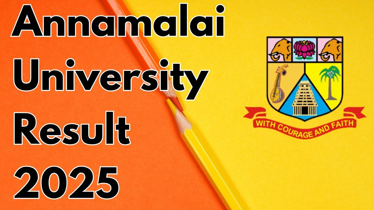 Annamalai University DDE Result 2025