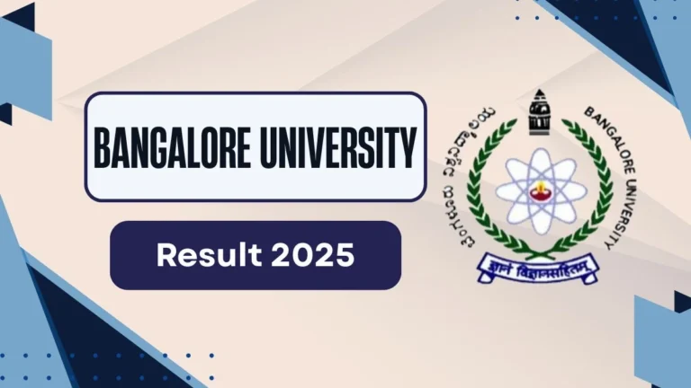 Bangalore University Result