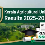 Kerala Agricultural University Result 2025-2026 - Latest Notifications