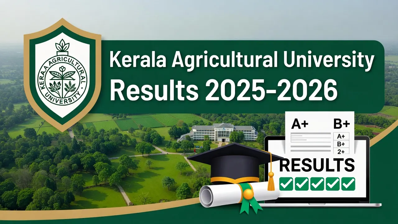 Kerala Agricultural University Result 2025-2026