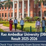 Dr. Babasaheb Ambedkar Open University Result 2025-2026 - Check BAOU UG, PG, Diploma Results