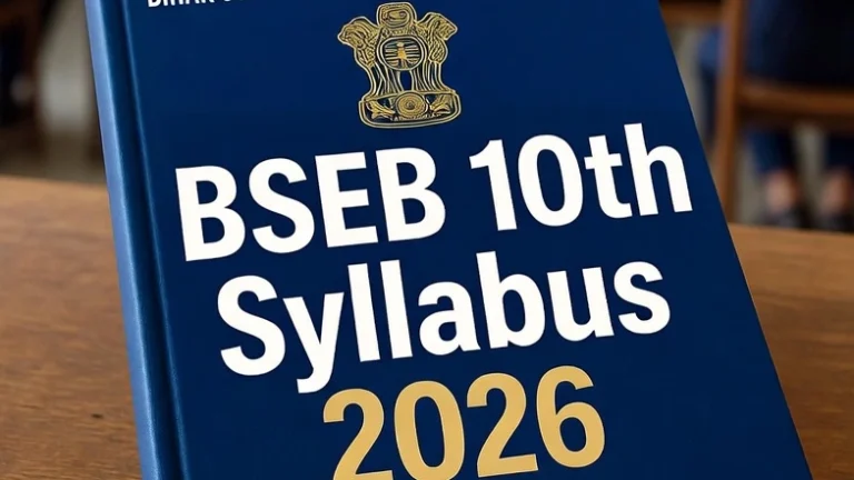 BSEB 10th Syllabus 2025-26: Download Bihar Board Matric Subject-wise Syllabus PDF