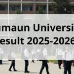 Kumaun University Result 2025-2026 - Latest Notifications