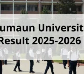 Kumaun University Result 2025-2026