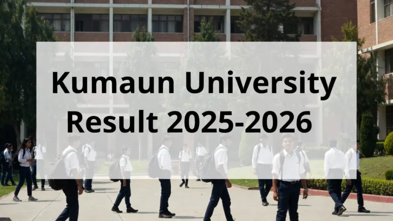 Kumaun University Result 2025-2026