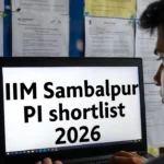 IIM Sambalpur Announces Shortlist for MBA PI 2026-28 Batch