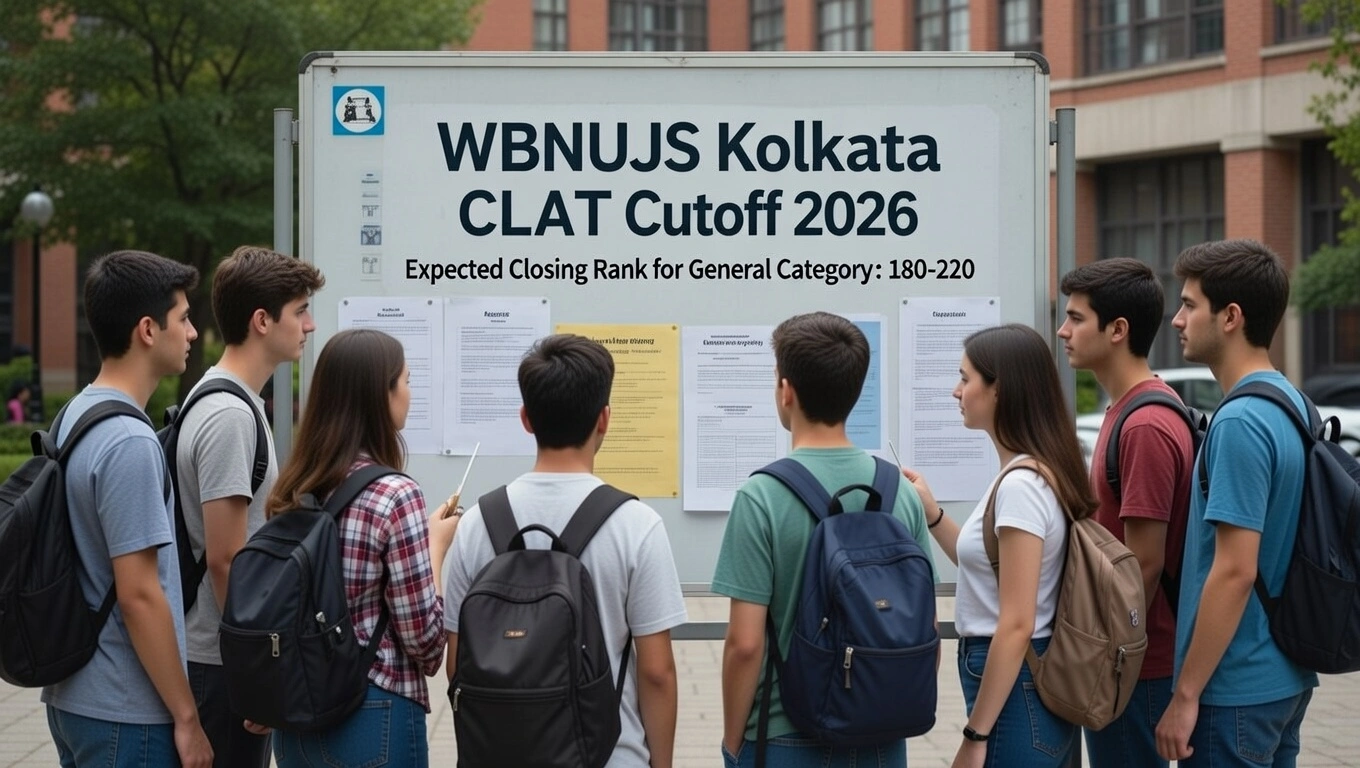 WBNUJS Kolkata CLAT Cutoff 2026