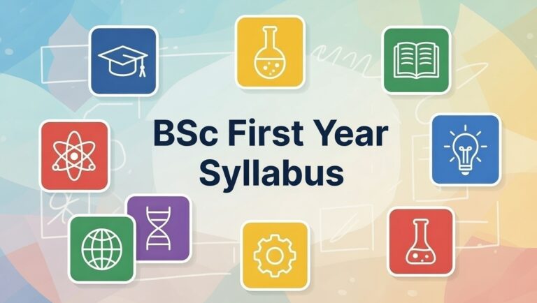 BSc 1st Year Syllabus: All Popular Courses