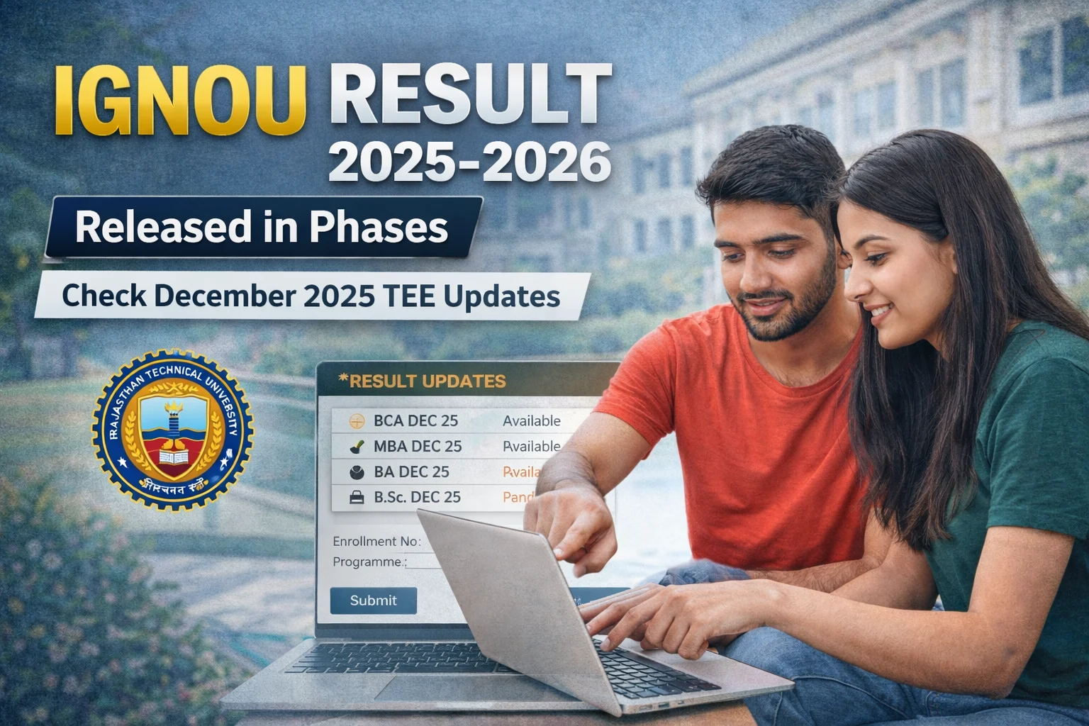 IGNOU Result 2025-2026