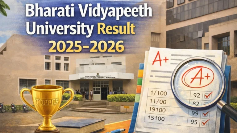 Bharati Vidyapeeth University Result