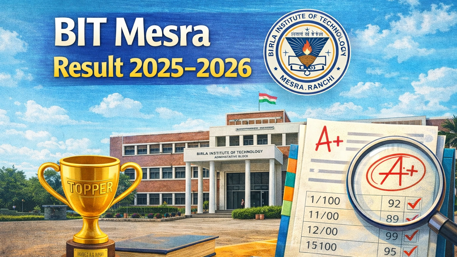 BIT Mesra Result 2025-2026