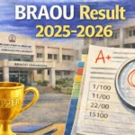 BRAOU Result 2025-2026 - Check BA, BSc, BCom, MA, MBA, B.Ed Semester Results