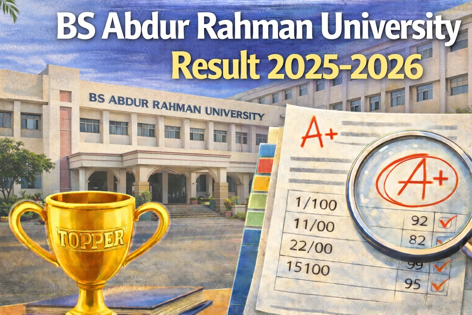 BS Abdur Rahman University Result 2025-2026