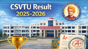 CSVTU Result 2025-2026