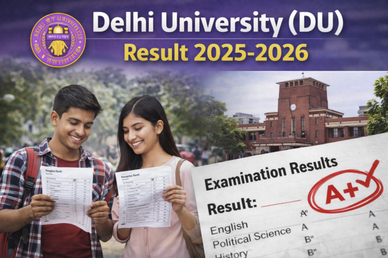 Delhi University (DU) Result 2025-2026 - Check UG, PG Semester and Annual Exam Results