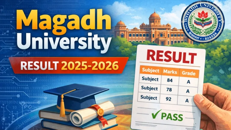 Magadh University Result 2025-2026