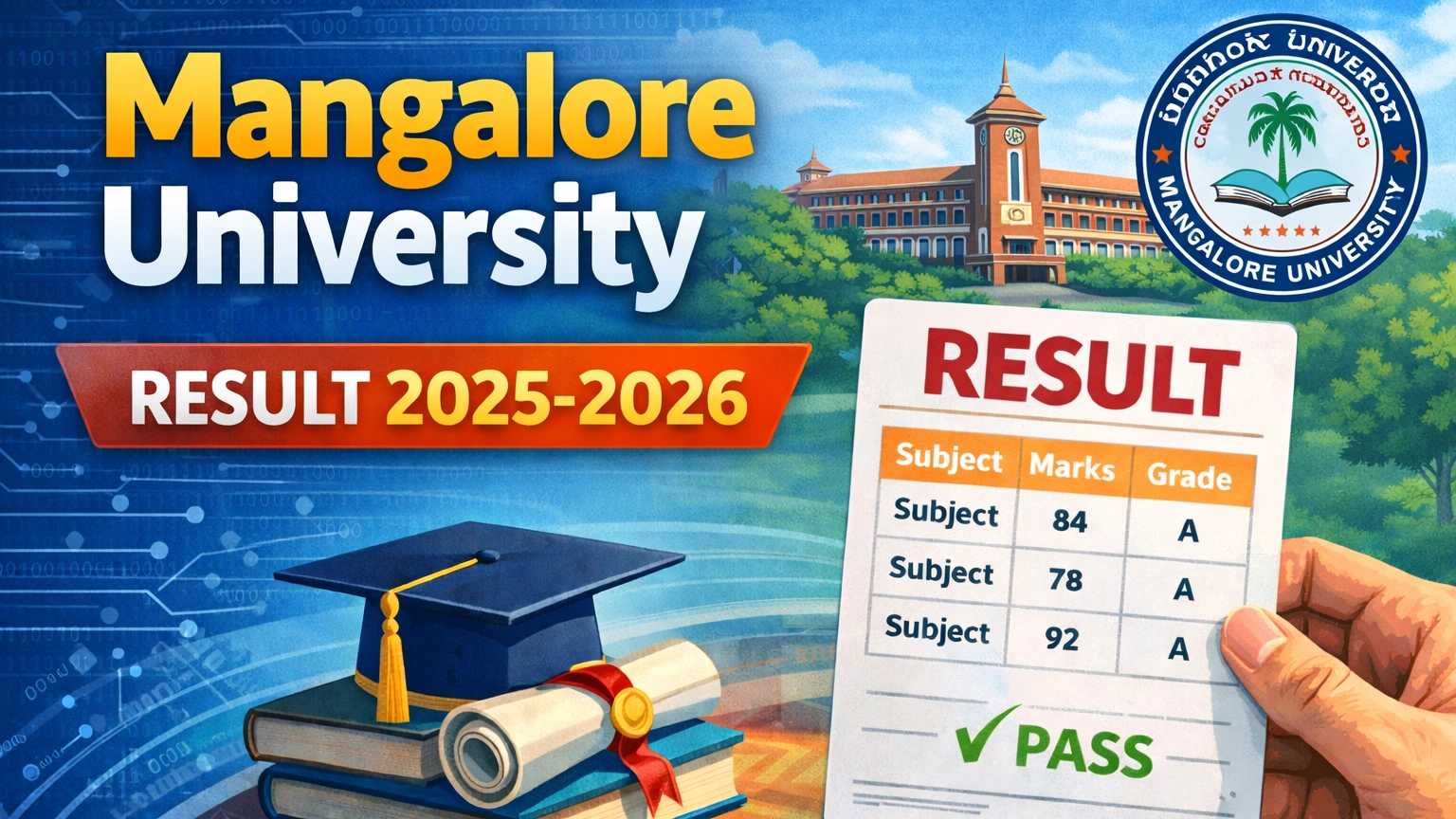 Mangalore University Result 2025-2026