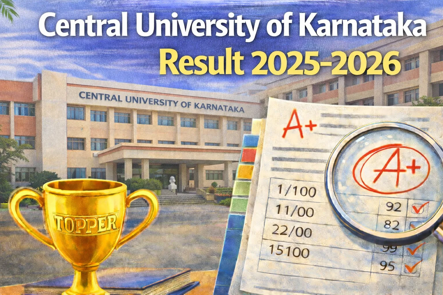 Central University of Karnataka Result 2025-2026