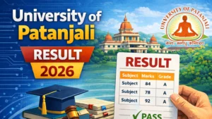 University of Patanjali Result