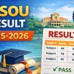PSSOU Result download