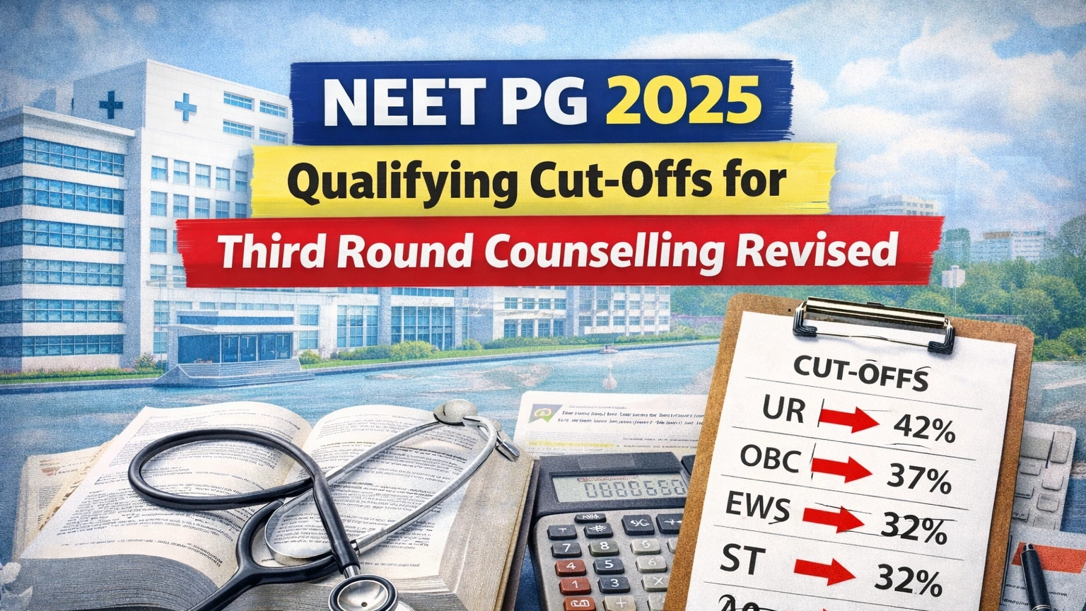 NEET PG Cut Off round 3