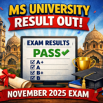 MS University Result OUT For November 2025 Exam; Download Manonmaniam Sundaranar University UG & PG Marksheet PDF at msuniv.ac.in
