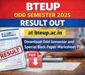BTEUP Odd Semester Result OUT