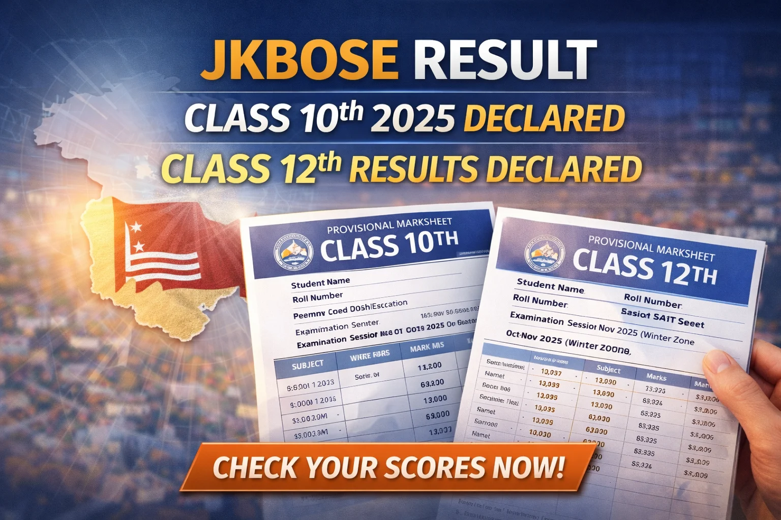 JKBOSE Result Class 10th 2025