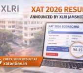 XLRI Declares XAT 2026 Results