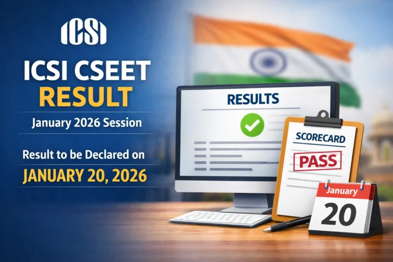 ICSI CSEET result 2026