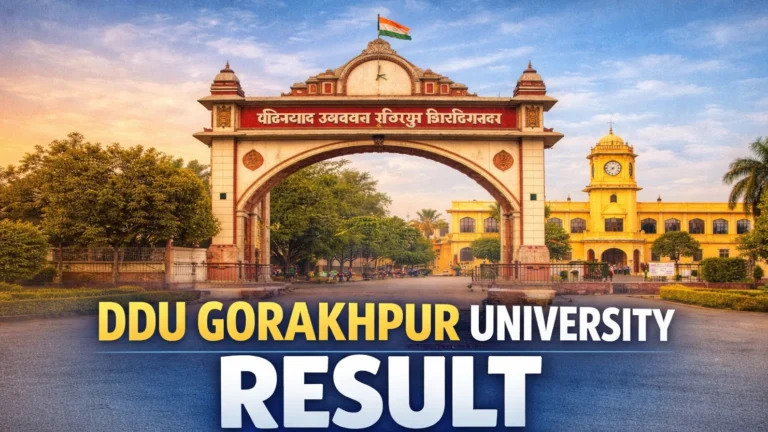 DDU Gorakhpur University Result