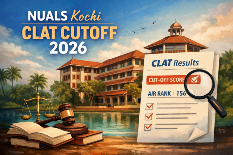 NUALS Kochi CLAT Cutoff 2026 Round 2 Released – Category Wise Closing Ranks & Counselling Dates
