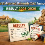 Gujarat Ayurved University (GAU) Jamnagar Result 2025-2026