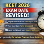 KCET 2026 Exam Date Update