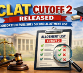 CLAT Cutoff 2 Released: Consortium Publishes Second Allotment List