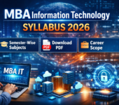 MBA Information Technology Syllabus 2026: Semester-Wise Subjects, PDF & Career Scope