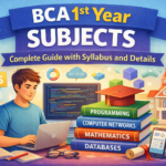 BCA 1st Year Subjects: Complete Guide with Syllabus and Details