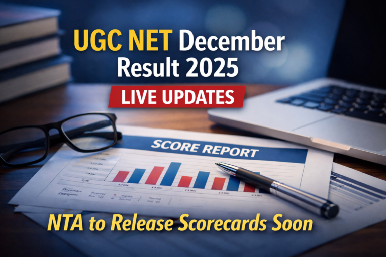 UGC NET December Result 2025 Live Updates: NTA to Release Scorecards Soon