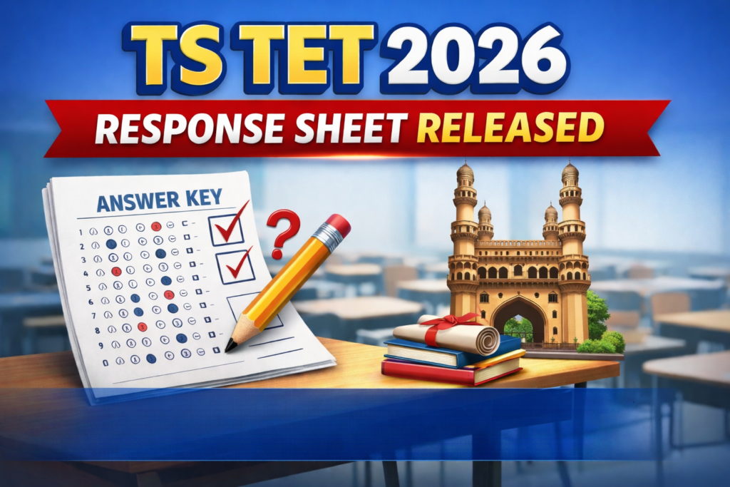 TS TET 2026 Response Sheet Released