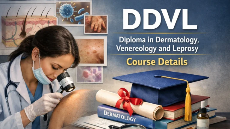 DDVL (Diploma in Dermatology, Venereology and Leprosy) Course Details