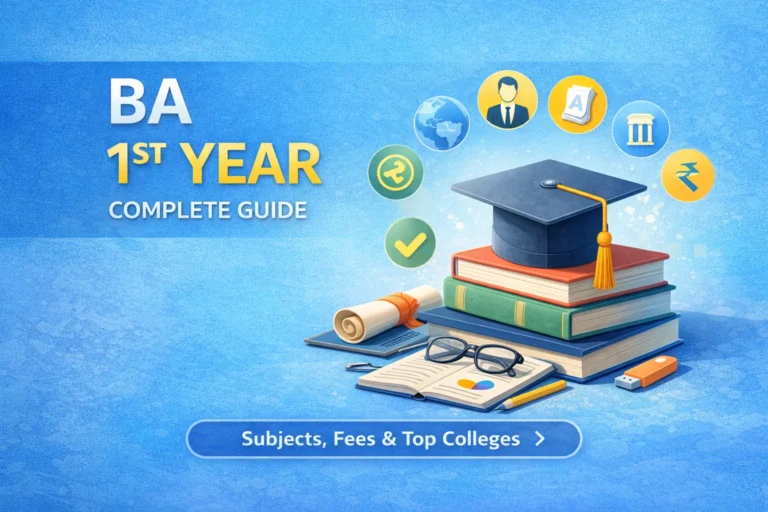 BA 1st Year Complete Guide