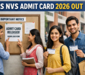 KVS NVS Admit Card Released