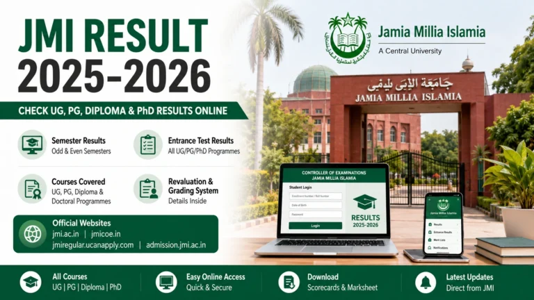 JMI Result 2025-2026 – Jamia Millia Islamia University Examination Results - FindMyCollege