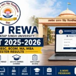 APSU Result 2025-2026 – Check Awadhesh Pratap Singh University BA, BSC, BCom, MA Results